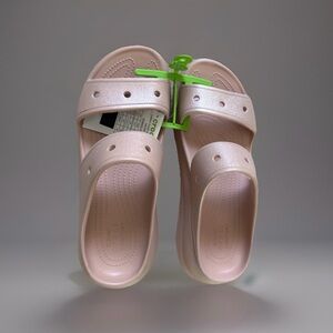 NEW ✨ Crocs Crush Platform Plink Clay M11